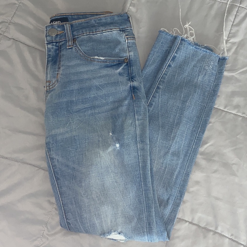 Low rise aero jeans